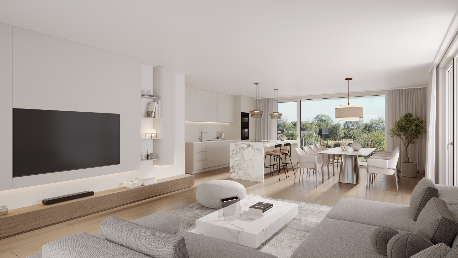 Wohnbereich mit Terrasse